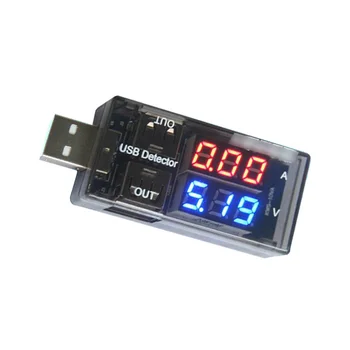 USB הנוכחי, מתח בודק גלאי USB מד מתח מד הבוחן זוגי שולחן אלקטרוני ערכת diy - התמונה 1  