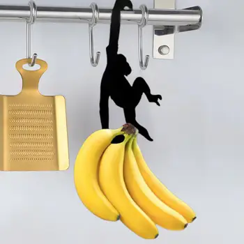 קוף מחזיק מפתחות גאדג ' טים למטבח בננה קולב חגורות ארונות משרדים - התמונה 1  