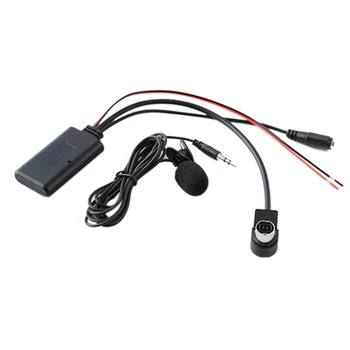 רכב Bluetooth AUX מתאם האודיו האלחוטי טלפון דיבורית מיקרופון אלפיני KCA-121B AI-NET CDA-9857 CDA-9886 - התמונה 1  