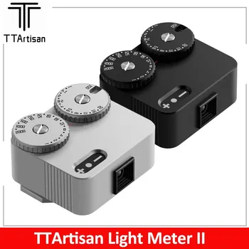 TTArtisan מד אור II מצלמה אלקטרונית מד אור צילום אביזרים Set-top אלומיניום מד אור עם 23 תריס Spee - התמונה 1  