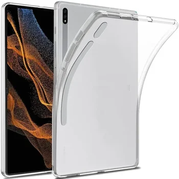Case For Samsung Galaxy Tab S8 אולטרה 14.6 בנוסף 12.4 כיסוי נגד החלקה רך סיליקון TPU להגנה מעטפת tab גלקסי S7-פה LTE 12.4 - התמונה 1  