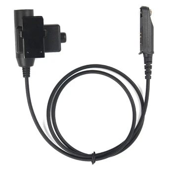 מתאם אוזניות טקטי U94 דיבור / שידור בכבלים Plug עבור Baofeng UV-9R בנוסף UV-XR BF-A58 BF-9700 GT-3WP נייד ווקי טוקי עמיד - התמונה 1  
