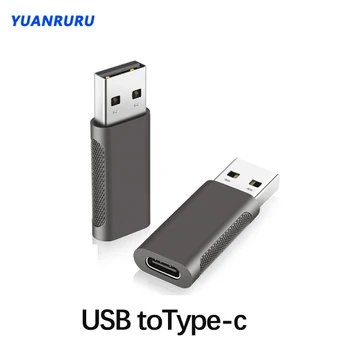USB 3.0 להקליד C מתאם OTG USB זכר ל-מיקרו USB C Type-c נקבה ממיר למחשב מחשבים ניידים Macbook Samsung USBC OTG מחבר - התמונה 1  
