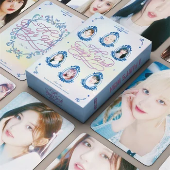 KPOP 55pcs/סט IVE האלבום של העונה GREEING 2024 פיה רוצה LOMO כרטיס Wonyoung Rei ליז Leeseo Yujin מתנה גלויה צילום כרטיס - התמונה 1  