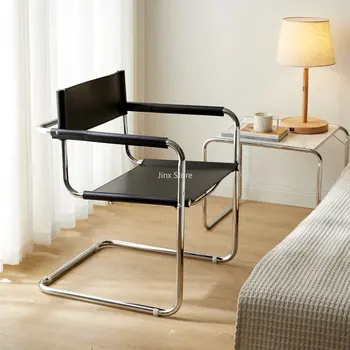 כורסת עור סלון כסאות העתק מעצב מודרני נוח סלון כסאות קריאה Chaises דה סלון עיצוב הבית - התמונה 1  