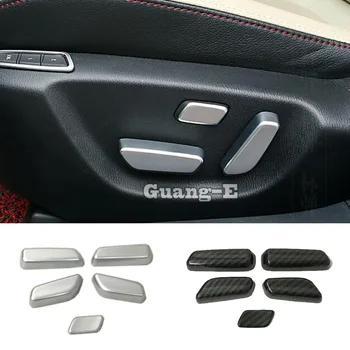 המכונית כיסוי גלאי ABS מסגרת מושב התאמת ידית כפתור בורר לקצץ Mazda6 מאזדה 6 Atenza 2017 2018 2019 - התמונה 1  