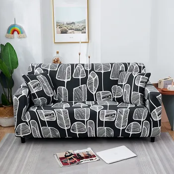 אלסטי ספה מכסה עבור הסלון למתוח לכיסוי הספה המודולרית לכסות את צורת L כורסה לכסות 1/2/3/4-מושבית ספה Fundas - התמונה 1  