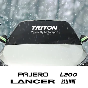 המכונית כיסוי שלג אביזרים עבור מיצובישי נוכרי לנסר 9 לשעבר ASX Pajero L200 קולט ליקוי Ralliart טריטון Delica האבולוציה X - התמונה 1  