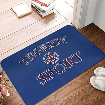 ספורט נגד החלקה לשטיח שטיחון למטבח מחצלת TEGRIDY חוות ספורט כחול מרפסת שטיח דקורטיבי מקורה - התמונה 1  