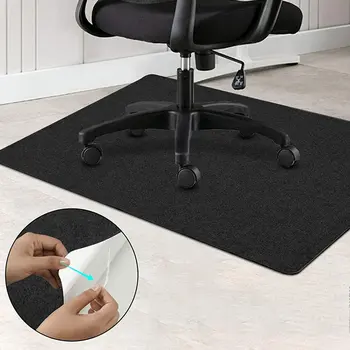 החלקה עמיד למים כסא מזרן המשרד PVC הדבקה עצמית מוצקה שטיח הרצפה, ללבוש עמידים בבית שטיח הרצפה השתקת קול הספיגה - התמונה 1  