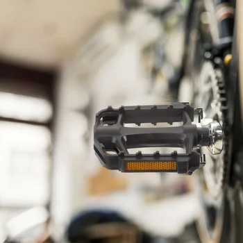 חלקים ואביזרים אופני הרים דוושות אופניים מתקפלים פחמן פלדה (סוג b) 2pcs Pedalboard ח 