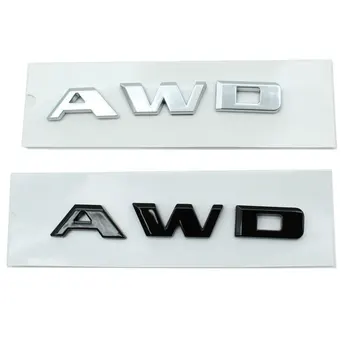 AWD מכתב מדבקות לרכב על קדילאק סדרה AWD המטען שונה תג accessories40T25T מגוון רחב עקירה שונה מדבקות - התמונה 1  