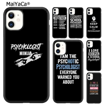 MaiYaCa מדהים פסיכולוג מקצוע הפסיכולוגיה מקרה טלפון עבור iphone SE2020 15 14 6 7 8 פלוס XR XS 11 12 13 pro מקס coque - התמונה 1  