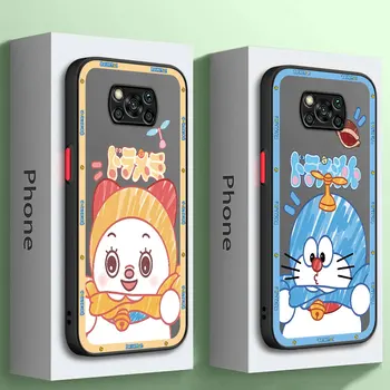 חלבית לxiaomi Mi פוקו X3 NFC Pro 13 12T 10 12 M3 C40 11 לייט X5Pro שקוף טלפון Cas D-Doraemons יפן אנימה חמודה - התמונה 1  