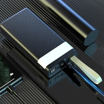 מטען נייד סוללה חיצונית עבור ה-iPhone 15 14 Xiaomi Mi 22.5 W מהר תשלום טלפון נייד Powerbank עם פנס 30000mAh - התמונה 1  