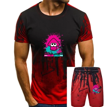 מזדמן ילד ילד או דיונון Splatoon חולצה 100% כותנה המשחק אדם טבעי קלאסי T-חולצה קיץ לגברים חולצת שרוול קצר - התמונה 1  