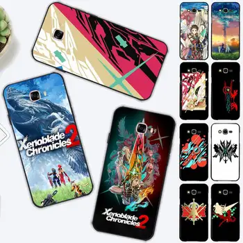 FHNBLJ Xenoblade Chronicles 2 טלפון משחק Case for Samsung J 2 3 4 5 6 7 8 פריים פלוס 2018 2017 2016 הליבה - התמונה 1  