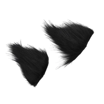 אנימה העוזרת קליפ שיער האוזן סיכות שיער Cosplay תלבושות אביזרים לילדה ואביזרים - התמונה 1  