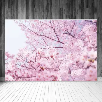 הפרחים סאקארה סניפים צילום תפאורות Decors האביב פרחים נופי אישית Photobooth צילום רקעים אביזרים - התמונה 1  