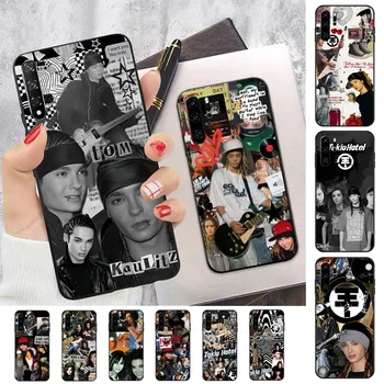 הזמר ביל Tom Kaulitz טוקיו הוטל במקרה את הטלפון עבור Huawei עמ ' 8 9 10 20 30 40 50 Pro Lite Psmart לכבוד 10 lite 70 חבר 20lite - התמונה 1  