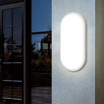 חיצוני LED מנורת קיר 20W LED מודרנית Moistureproof עמיד למים מנורת קיר אמבטיה מרפסת תקרה מנורות קיר גינה מרפסת קיר תאורה - התמונה 1  