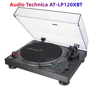 Audio Technica AT-LP120XBT USB LP60X LP5X הנעה ישירה ויניל פטיפון רטרו Bluetooth הפטיפון - התמונה 1  