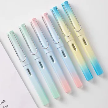 30PCS ממתקים צבע הדרגתי סדרה להחלפה בתיק עט, קל לנגב גדול הצביע עט משולב, ניתן למחיקה כחול - התמונה 1  
