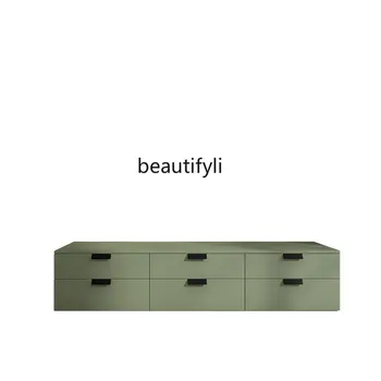 מינימליסטי איטלקי טלוויזיה ארון מודרני מינימליסטי סלון צבע הרצפה הקבינט נורדי השינה ארון - התמונה 1  