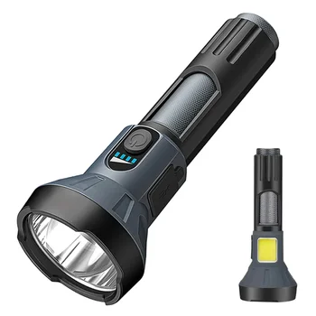 פנס LED Multi-פונקצית טעינה USB תאורה ארוך-טווח פנס חיצוני LED אור חזק קלח צד קמפינג מנורות - התמונה 1  