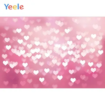 Yeele צילום תפאורות לב התינוק נצנצים נוצצים בוקה יום הולדת תמונת רקע מסיבה מתוקה לקישוט לצילום סטודיו - התמונה 1  