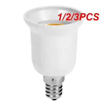1/2/3PCS כדי E27 מנורת הנורה שקע בסיס בעל ממיר 110v 220V אור מתאם המרה חסין אש בבית התאורה בחדר - התמונה 1  