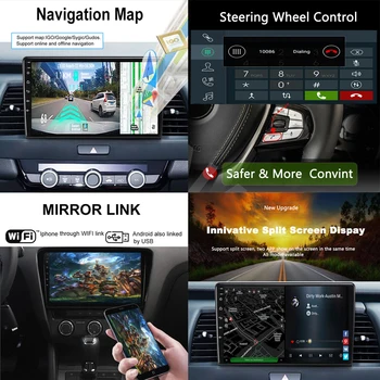 אנדרואיד 13 רדיו במכונית עבור יונדאי טוסון 2 אני Ix35 2009 - 2015 נגן מולטימדיה 2Din Carplay סטריאו המפה GPS DVD יחידת הראש - התמונה 2  