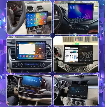 OEING 13INCH רדיו במכונית Autoradio אוניברסלי 4G WIFI GPS אודיו נגן מולטימדיה עבור ב. מ. וו, מרצדס ניסן טויוטה קיה ניסן הונדה לאדה - התמונה 2  