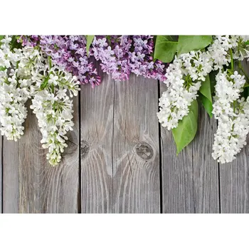 SHENGYONGBAO ויניל מותאם אישית צילום תפאורות, אביזרים פרח לוחות עץ סטודיו לצילום רקע 201104MB -03 - התמונה 2  