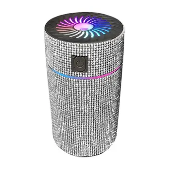 צבעוני מגניב מיני מכשירי האדים עם אור LED לילה, USB ערפל מכשירי אדים מכשירי אדים קוליים, נייד מפזר - התמונה 2  