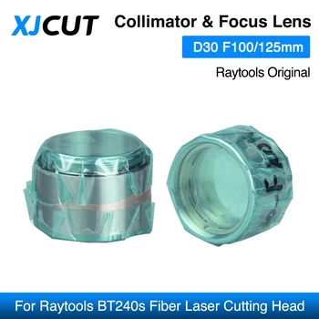 XJCUT Raytools המיקוד המקורי&Collimator עדשה D30 F100/125 120A60025A 120A60022A על Raytools BT240s סיב לייזר חיתוך הראש - התמונה 2  