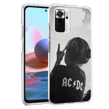 Ac-Dc להקת רוק מוסיקה טלפון Xiaomi Redmi 10 10 9 9A 9C 9T 12 12C 10A 8 8A 7 7א 6א ' 6 Pro S2 K20 K30 K40 אופנה כיסוי - התמונה 2  