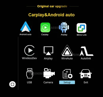 AISINIMI אלחוטית Apple Carplay על מרצדס E קלאס W212 2009-2015 אנדרואיד אוטומטי מודול האוויר לשחק ראי קישור - התמונה 2  