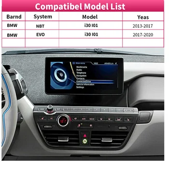 JUSTNAVI אלחוטית CarPlay עבור ב. מ. וו i3 I01 NBT EVO מערכת 2013-2020 אנדרואיד אוטומטי ראי קישור AirPlay המכונית Carpay תפקוד IOS - התמונה 2  
