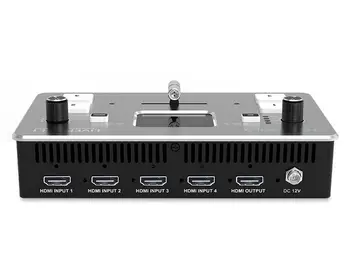 LIVEPRO L1 V1 4 ערוץ רב-מצלמות מיקסר Switcher עם USB לכידת וידאו בשידור חי זרם OBS זום - התמונה 2  