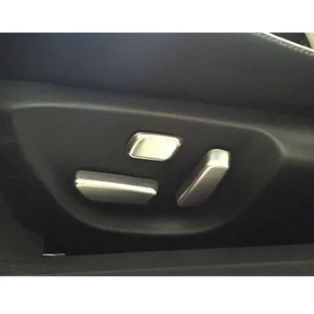 המכונית כיסוי גלאי ABS מסגרת מושב התאמת ידית כפתור בורר לקצץ Mazda6 מאזדה 6 Atenza 2017 2018 2019 - התמונה 2  