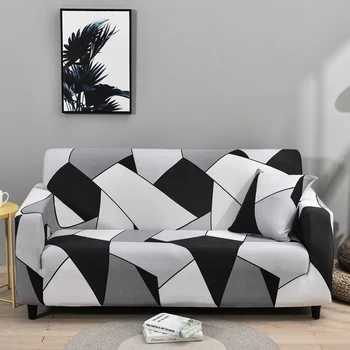 אלסטי ספה מכסה עבור הסלון למתוח לכיסוי הספה המודולרית לכסות את צורת L כורסה לכסות 1/2/3/4-מושבית ספה Fundas - התמונה 2  