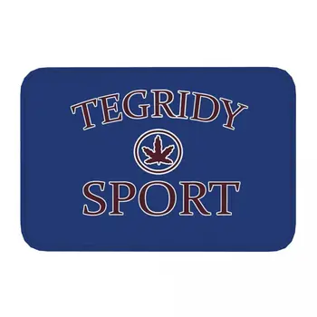 ספורט נגד החלקה לשטיח שטיחון למטבח מחצלת TEGRIDY חוות ספורט כחול מרפסת שטיח דקורטיבי מקורה - התמונה 2  