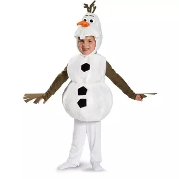 MINISO קפוא אולף שלג קריקטורה קמע תלבושות אנימה הבמה לבצע בגדים, תחפושות קרנבל תחפושות לילדים מתנה - התמונה 2  