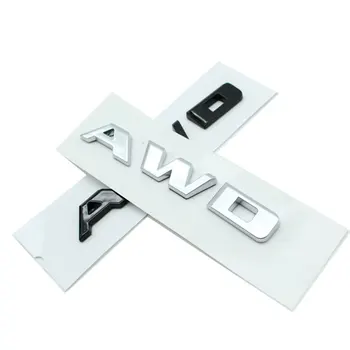 AWD מכתב מדבקות לרכב על קדילאק סדרה AWD המטען שונה תג accessories40T25T מגוון רחב עקירה שונה מדבקות - התמונה 2  