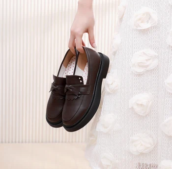 Kawaii נערה מתוקה לוליטה נעליים Loli מסיבת תה אלגנטי נשים נעלי Heeled קשת נעלי פלטפורמת נעלי נשים על הצעה בחינם, שי - התמונה 2  