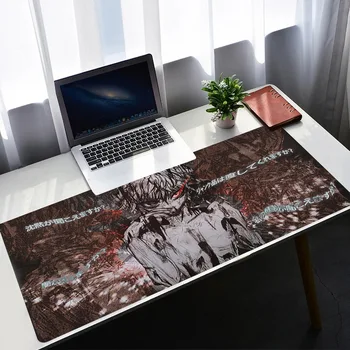 אנימה יפנית גדול משטח עכבר האנטר x האנטר Killua גדול מקלדת המשרד שולחן שטיח מצויר שטיח Kawaii המחשב הנייד המשחק Mousepad - התמונה 2  