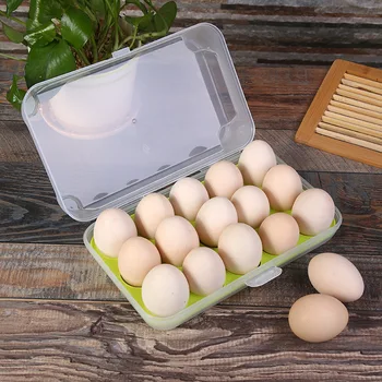מעשית במטבח ביצה אחסון במקרר קופסא לאחסון במקרר ביצה להגן מיכל אחסון תיבת ביצה מארגן אספקה - התמונה 2  