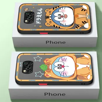 חלבית לxiaomi Mi פוקו X3 NFC Pro 13 12T 10 12 M3 C40 11 לייט X5Pro שקוף טלפון Cas D-Doraemons יפן אנימה חמודה - התמונה 2  