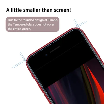 1pcs/2pcs/3pcs מגן מסך על האייפון 11 Pro Max X XS XR מגן זכוכית לאייפון 12 Pro 7 8 פלוס 6 6 5 סה 2020 - התמונה 2  